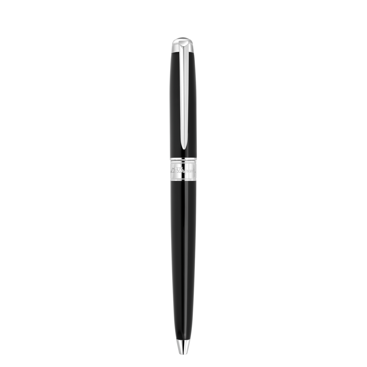 ST Dupont Stylo à bille Line D Eternity Eternity, palladium, noir