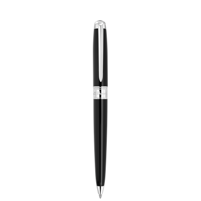 ST Dupont Stylo à bille Line D Eternity Eternity, palladium, noir