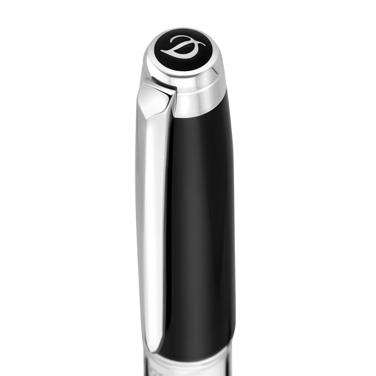 ST Dupont Stylo à bille Line D Eternity Eternity, palladium, noir