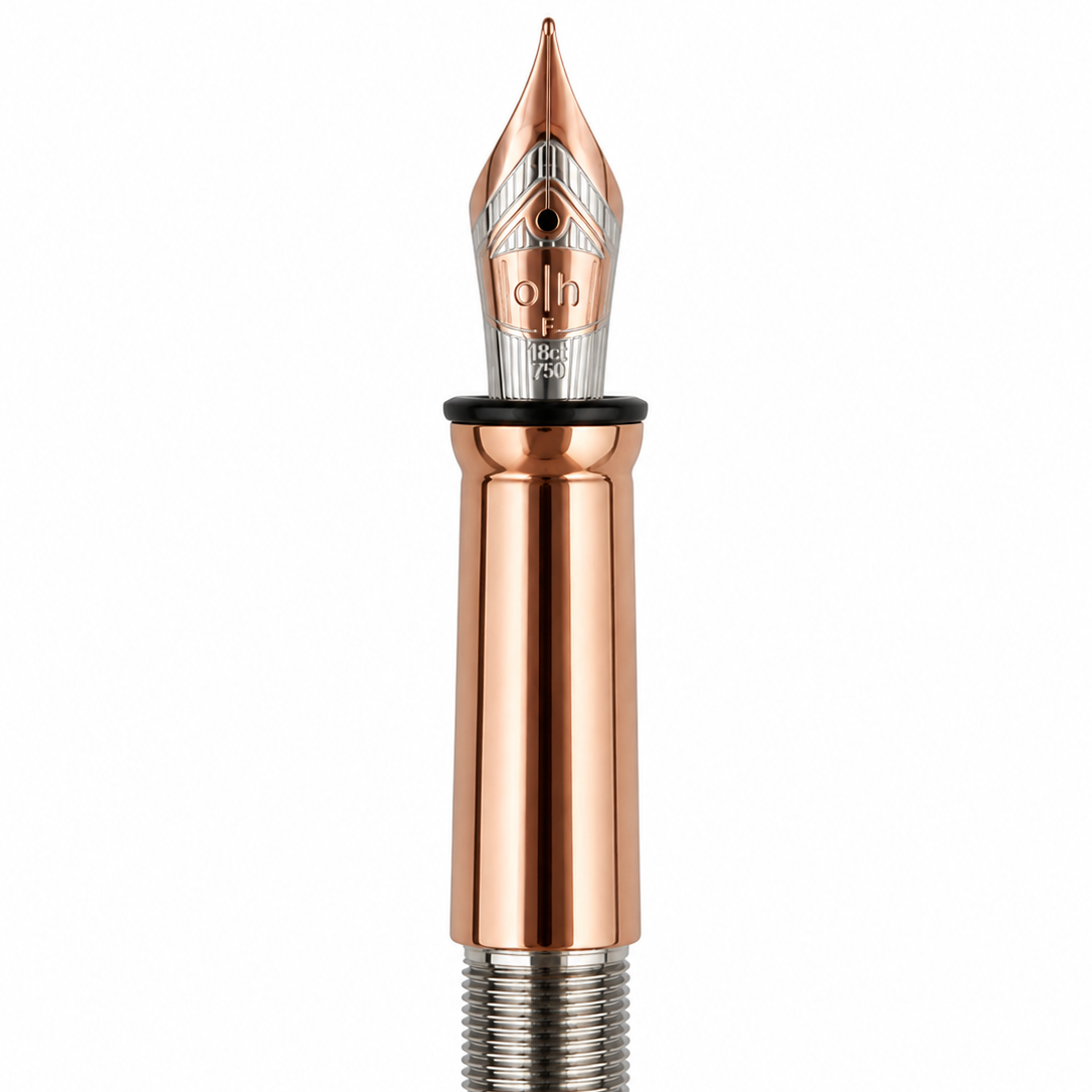 Plume Otto Hutt 18 ct Or rose 04 | Fine