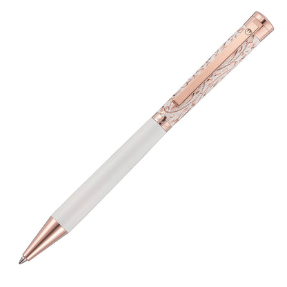 Waldmann, Stylo bille Xetra Vienna Lady, Or rose, blanc