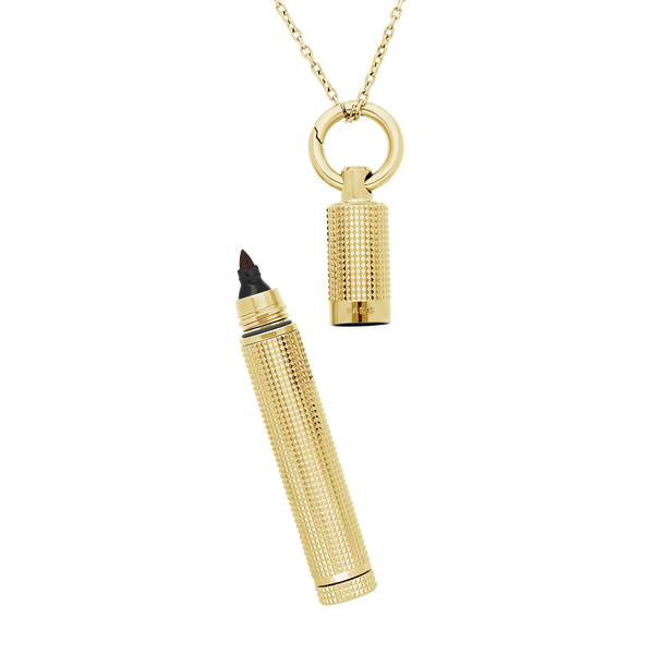 ST Dupont Strumenti da scrittura Collana pennarello Collana pennarello, Dorata