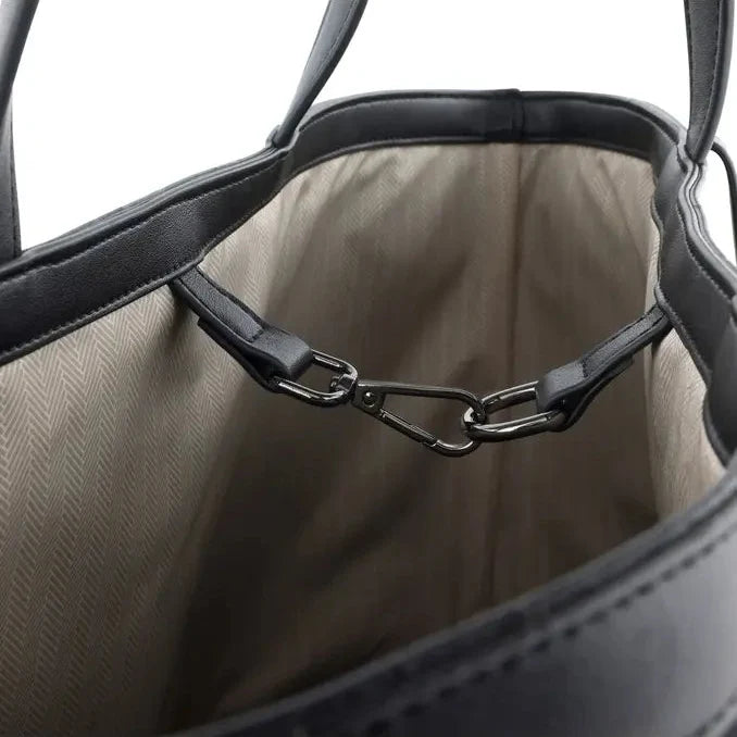 BUGATTI, shopper, borsa, nero