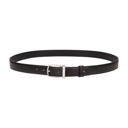 ST Dupont Accessories Line D Belts, Palladium, Schwarz