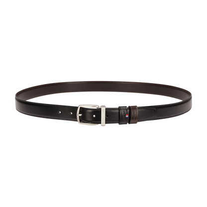 ST Dupont Accessoires Ceintures Line D, Palladium, Noir