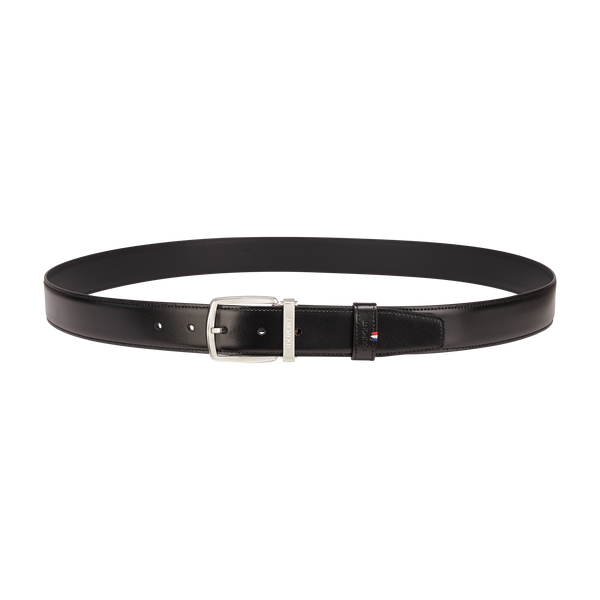 Accessori ST Dupont, cinture Line D, palladio, nero