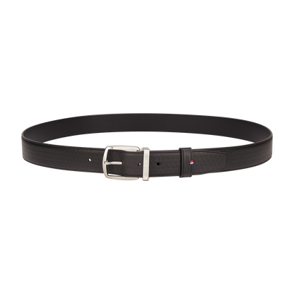ST Dupont Accessoires Ceintures Line D, Palladium, Noir