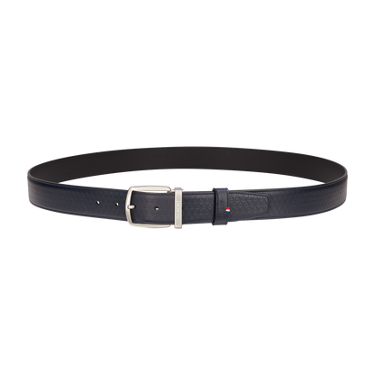Accessori ST Dupont Cinture Line D, Palladio, Blu scuro