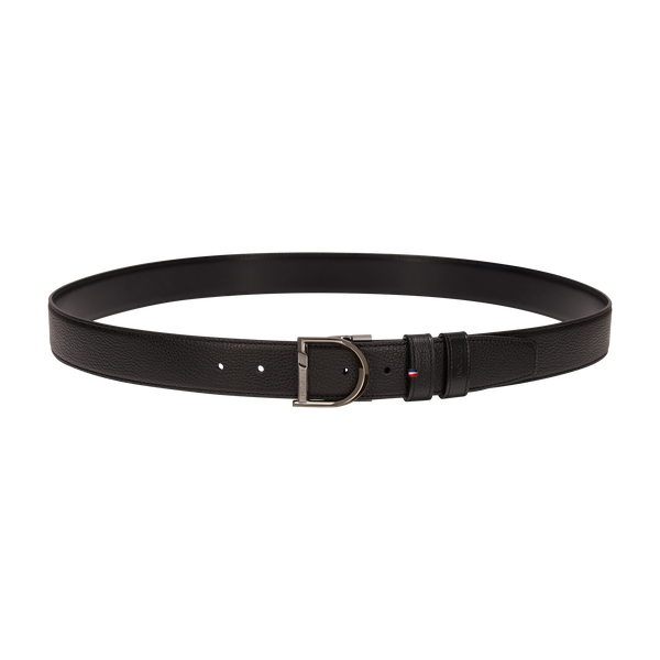 Cinture ST Dupont Accessories con logo D, nero