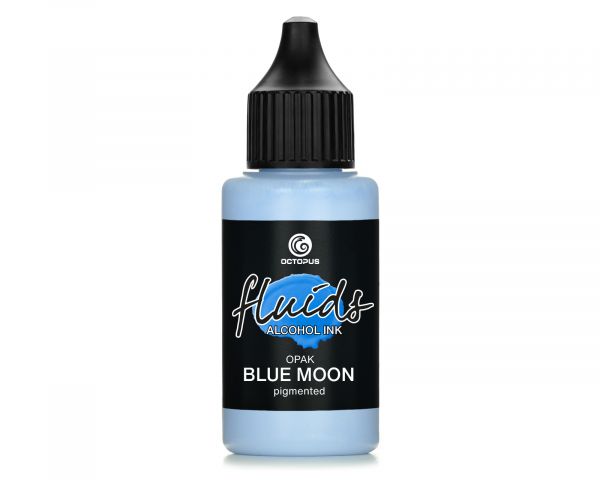 Octopus Fluids inchiostro a base di alcol opaco OPAK Blue Moon Blu