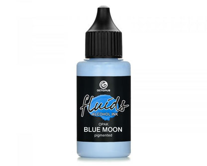 Octopus Fluids inchiostro a base di alcol opaco OPAK Blue Moon Blu