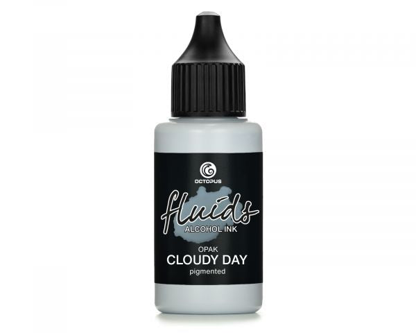 Inchiostro a base di alcol Octopus Fluids OPAK Cloudy Day Grigio