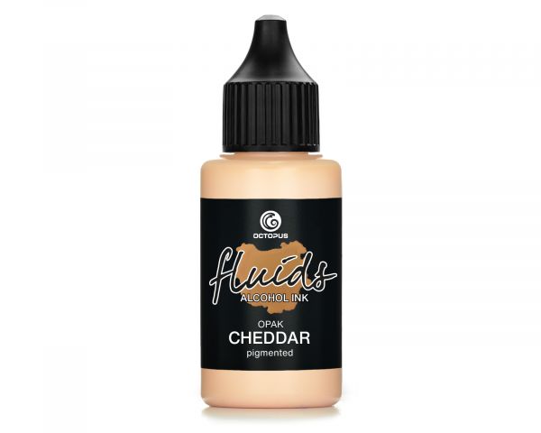 Encre à l'alcool Octopus Fluids Opaque Cheddar Orange