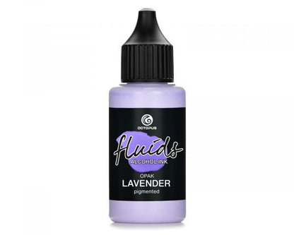 Octopus Fluids Inchiostro a base di alcol OPACO Lavender, viola, coprente, 30 ml