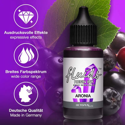 Octopus Fluids Inchiostro per resina Aronia Violetto