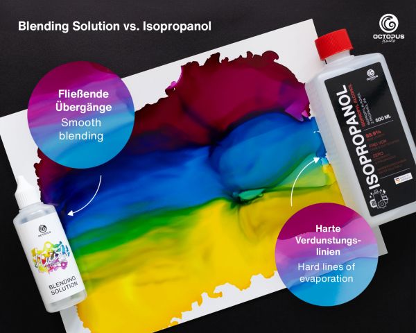 Soluzione miscelante Octopus Fluids Extender per inchiostri a base alcolica incolore 1 litro