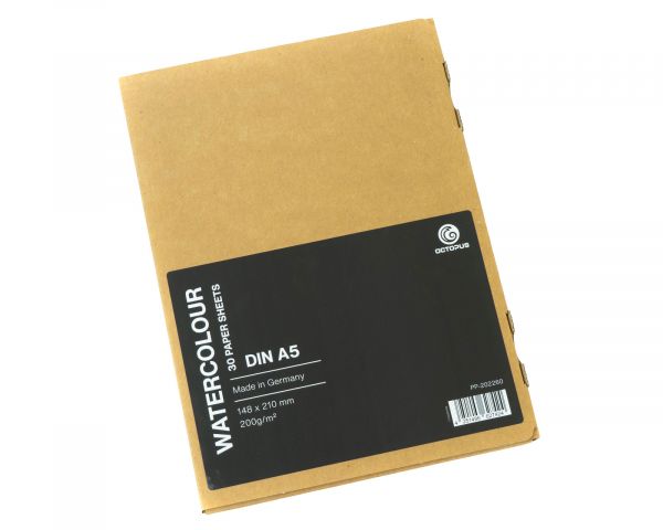 Collezione di carta per acquerello e disegno Octopus 200 g/m² 30 fogli