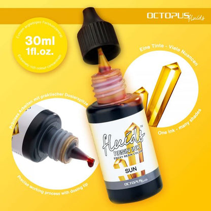 Octopus Fluids Resin Ink SUN jaune