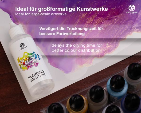 Soluzione miscelante Octopus Fluids Extender per inchiostri a base alcolica incolore 1 litro