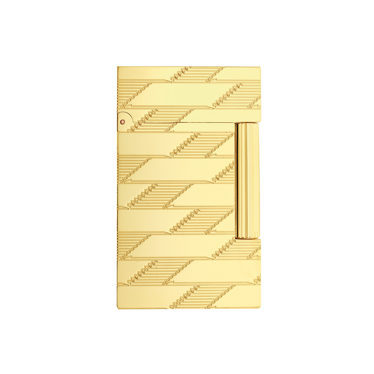 Briquet ST Dupont Ligne 2 Monogram, Édition Limitée, Doré