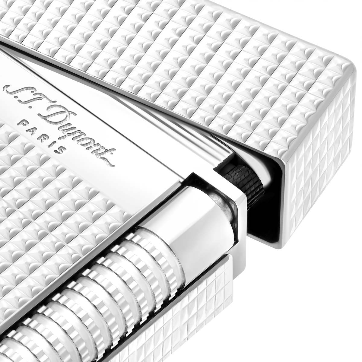 ST Dupont Feuerzeug Le Grand Dupont Le Grand S T Dupont, Palladium, Silver