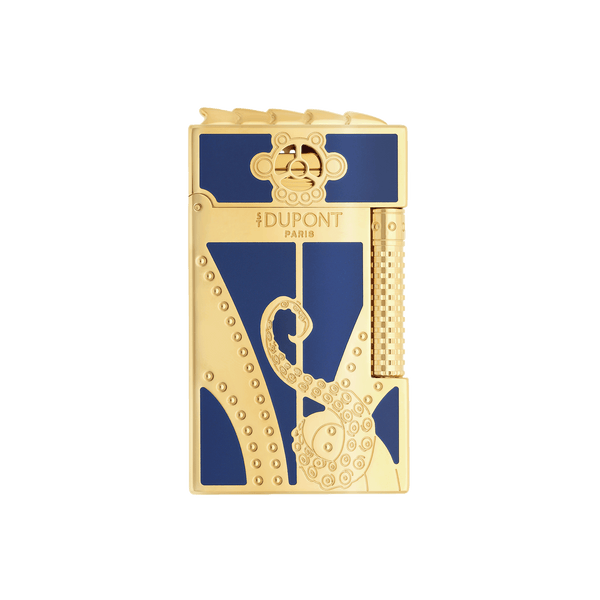 Set accendino ST Dupont Art du Feu 20000 leghe sotto i mari, Edizione Limitata, Blue-gulf-stream