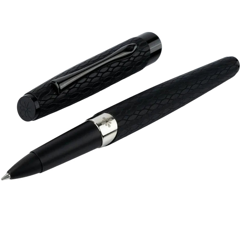 Roller Diplomat Cobra Guilloche, noir
