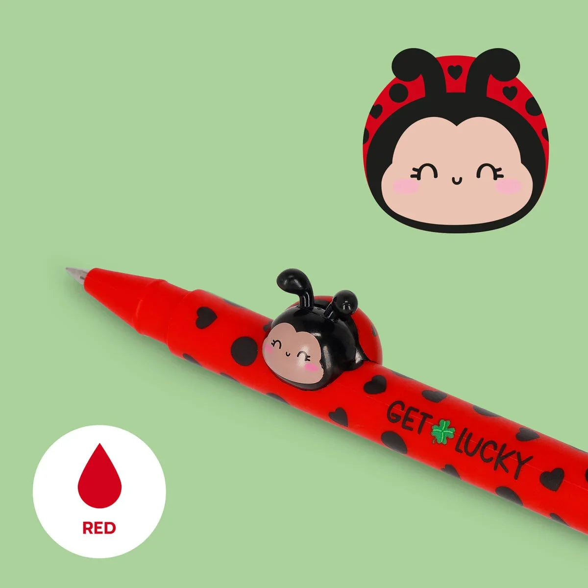 Legami Gelstift Lovely Friends Ladybug