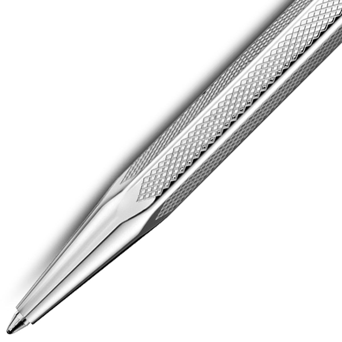 Caran d'Ache, penna a sfera Ecridor, Rétro argentata/placcata palladio, argento