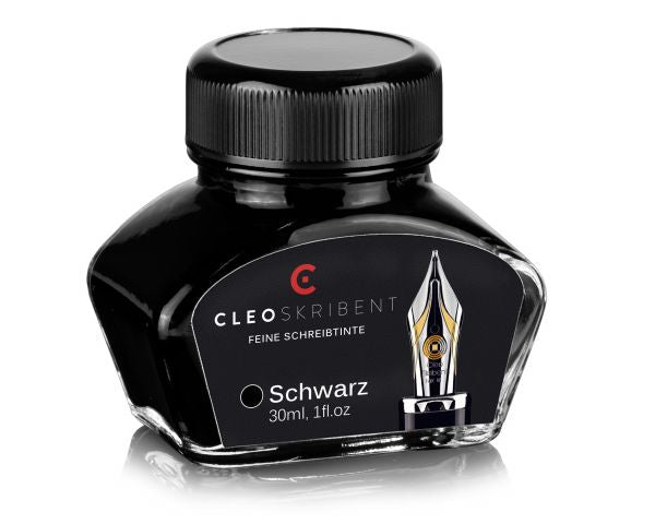 Inchiostro per penna stilografica Cleo Skribent, flacone in vetro da 30 ml