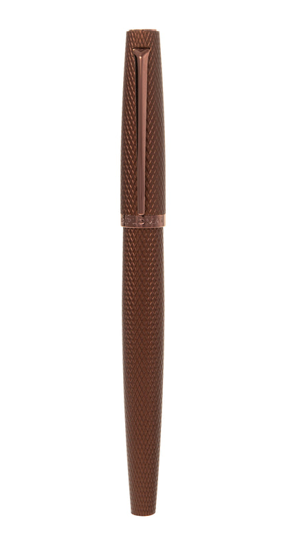 Diplomat Füller Viper Guilloche Braun