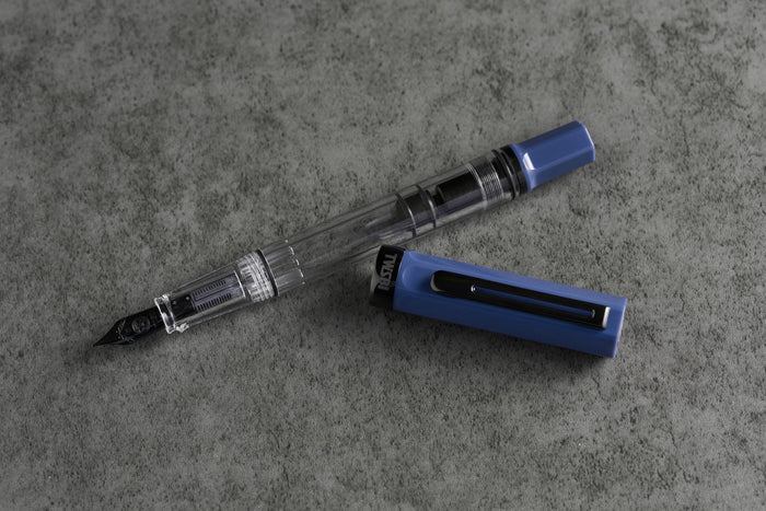 Stylo plume TWSBI ECO, Bleu Ardoise, Onyx