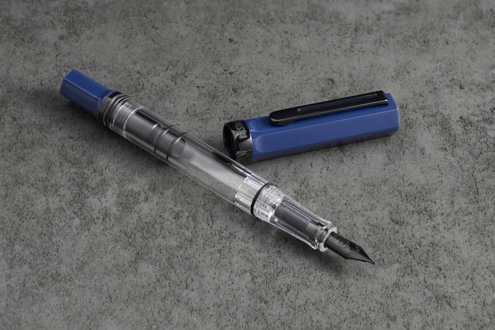 Stylo plume TWSBI ECO, Bleu Ardoise, Onyx