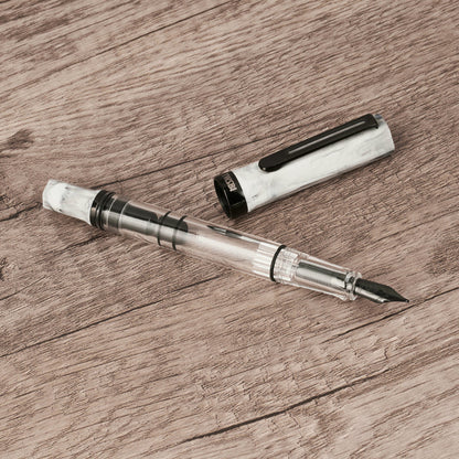 Stylo plume TWSBI ECO, Carrare, Onyx