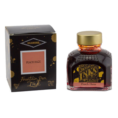 Campione d'inchiostro Penoblo, Diamine Regular, Peach Haze