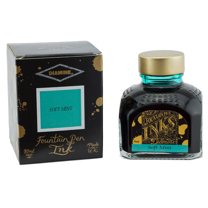 Campione di inchiostro Penoblo, Diamine Regular, Soft Mint