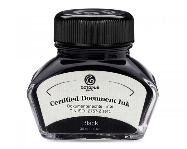 Octopus Fluids inchiostro per stilografica Document Ink nero 30 ml
