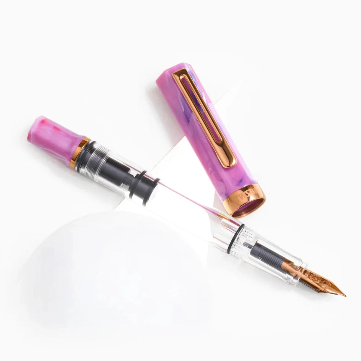 Penna stilografica TWSBI ECO, Fluorite Purple