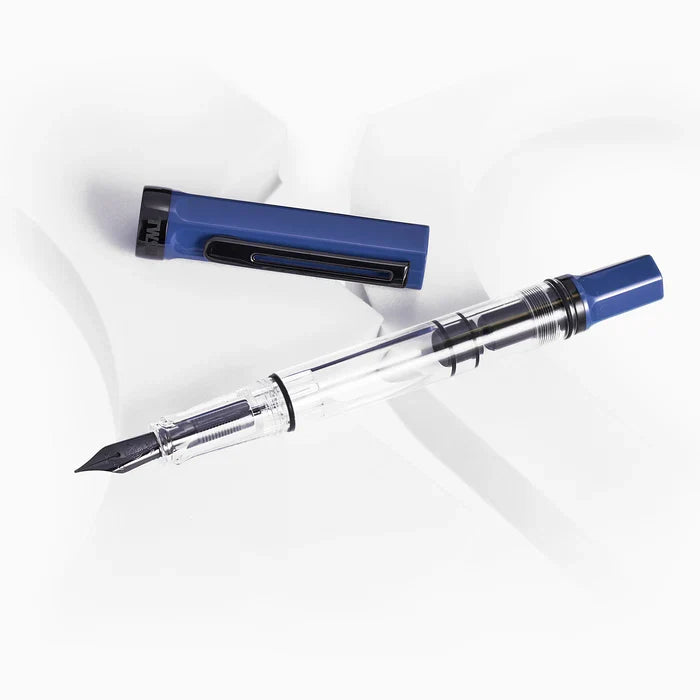 Stylo plume TWSBI ECO, Bleu Ardoise, Onyx