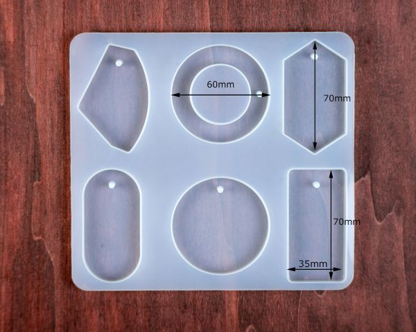 Stampo in silicone Octopus Office per ciondoli