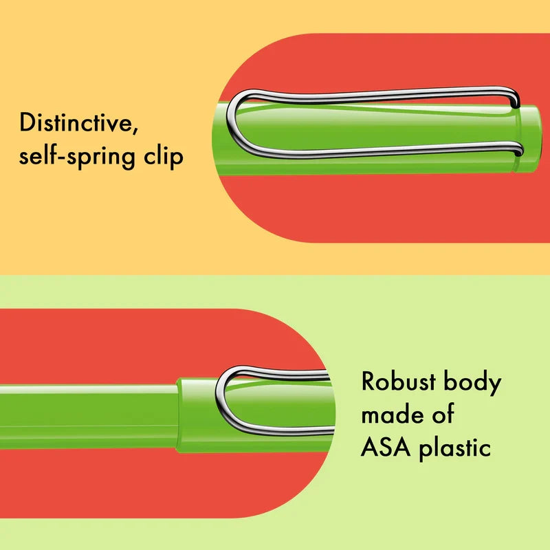 Lamy, Safari Roller à cartouche, vert