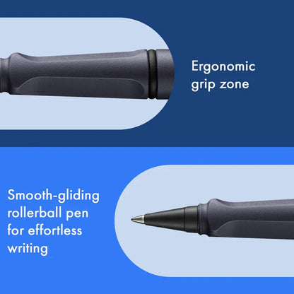 Lamy, roller à cartouche Safari, noir acier
