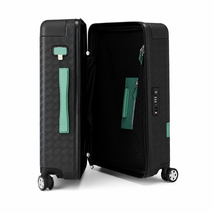 Montblanc, #MY4810 Cabin Trolley Zinedine Zidane Black Green Handgepäck