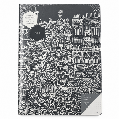 Nuuna, Notizbuch Graphic L, Paris A5 dotted