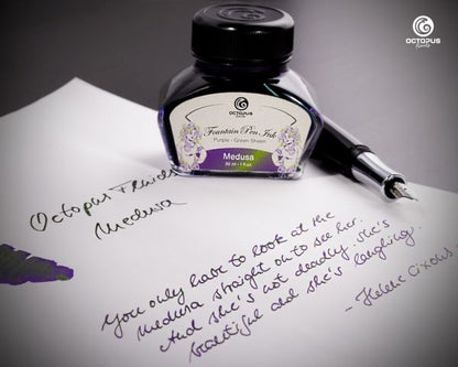 Octopus Fluids Inchiostro per stilografica collezione Sheen Ink Medusa Violett Edizione Limitata