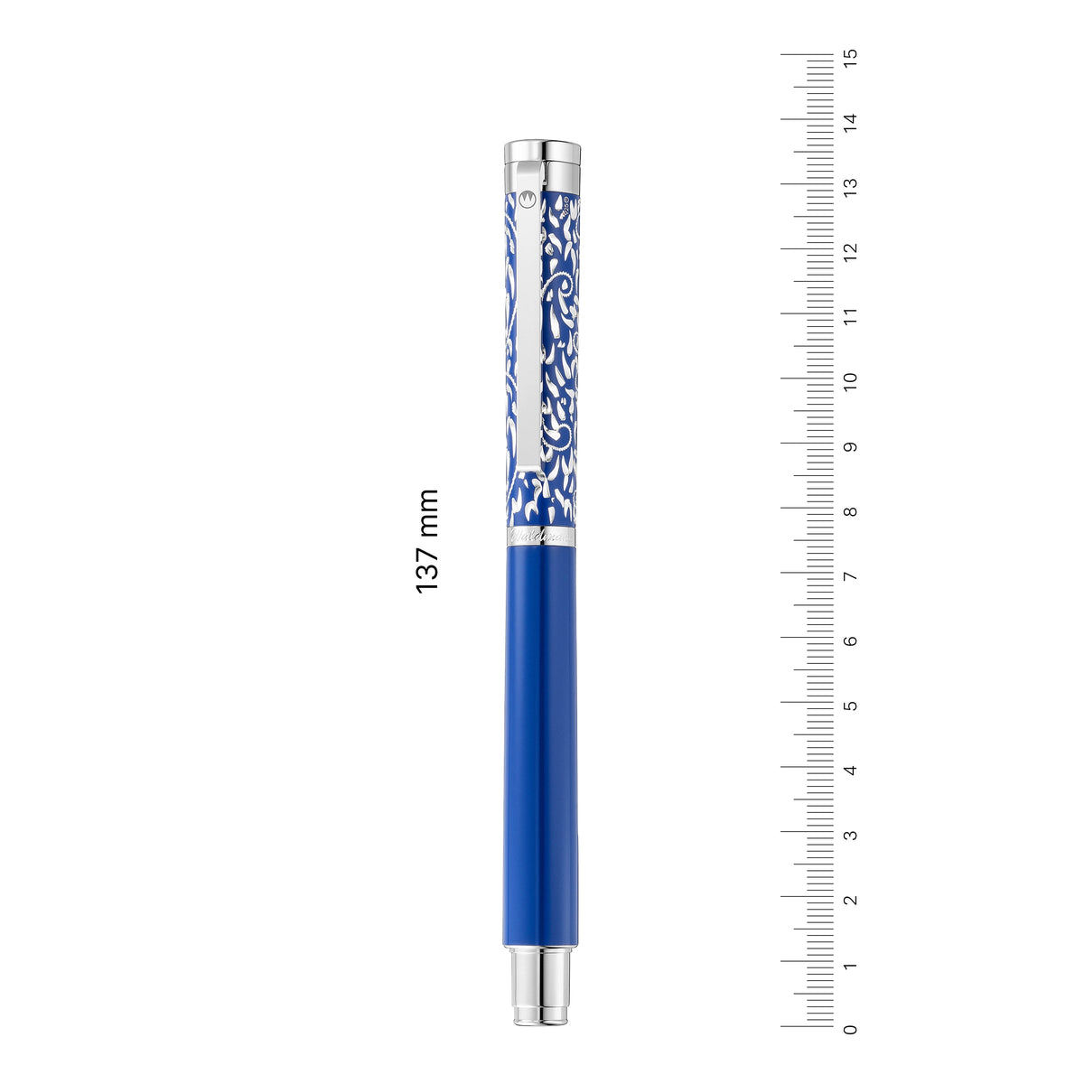 Waldmann, Füller Xetra Vienna Special Ed. Handgravur, blau