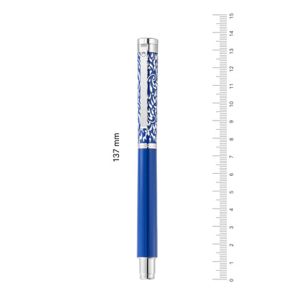Waldmann, Füller Xetra Vienna Special Ed. Handgravur, blau