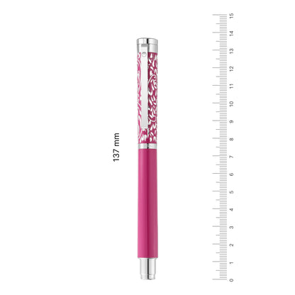 Waldmann, stylo plume Xetra Vienna édition spéciale. Gravure main, rose