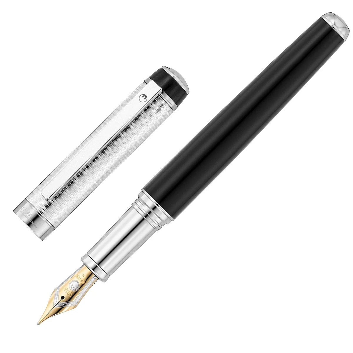 Waldmann, Füller Grandeur, 18K Feder, schwarz