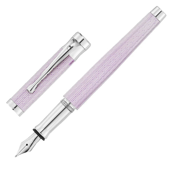 Waldmann, stylo plume Tango, Imagination, guilloché, lilas